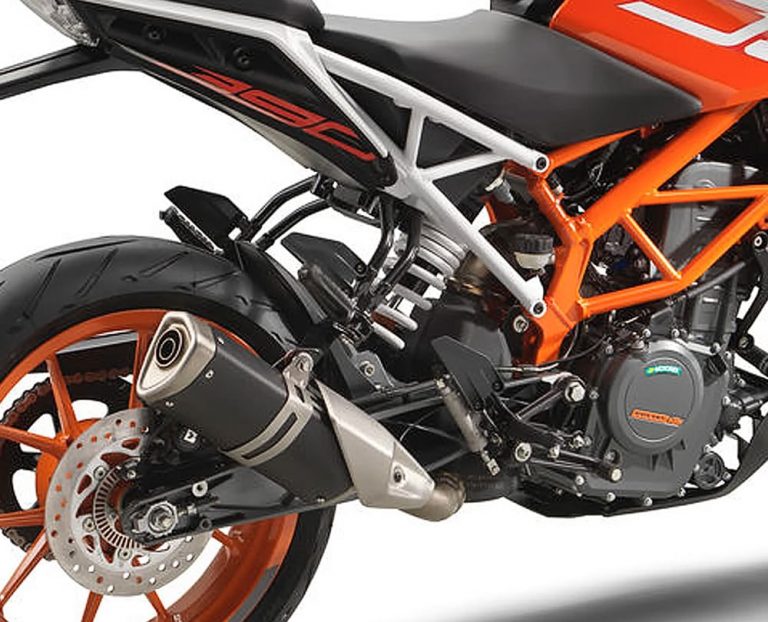 ktm duke 390 stock exhaust price