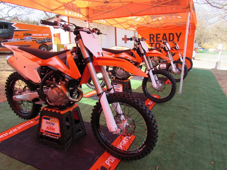 The 2016 KTM SX Range