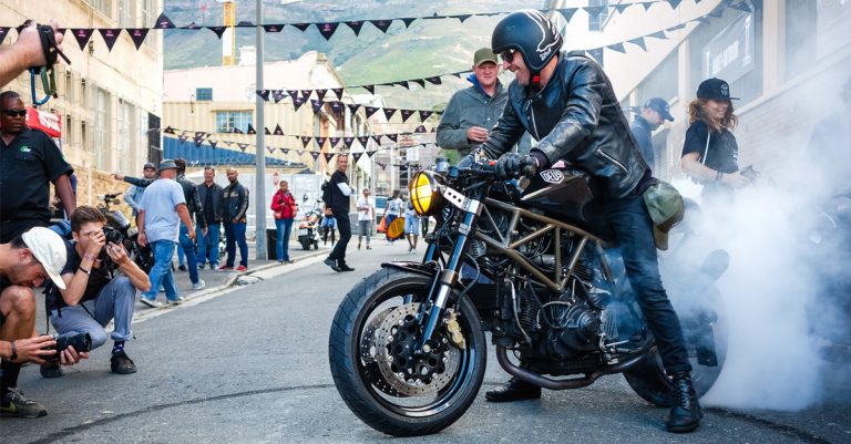 The Woodstock Moto Co. Garage Built Show