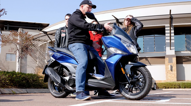 Scooter licenses made easy, the SYM way.
