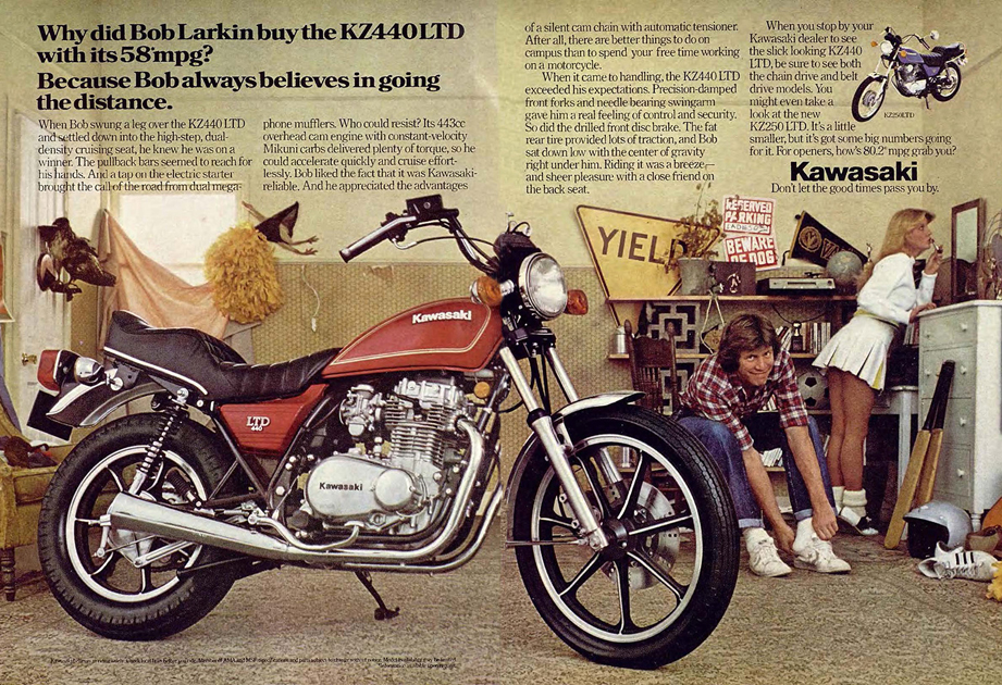 Motorcycle Advertising the 1970's - ZA Bikers
