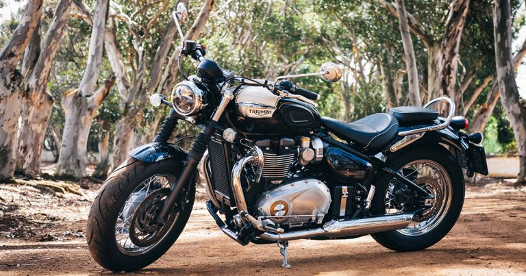 The Triumph Bonneville Speedmaster