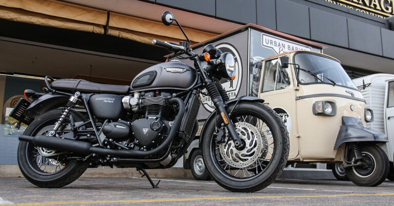 Triumph T120 Black – Sultan of Smooth