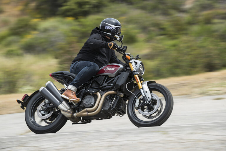 Riding the New Indian FTR 1200