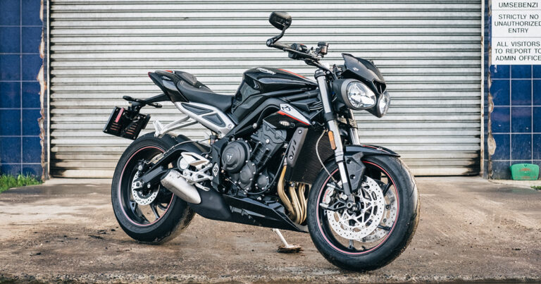 The 2019 Triumph Street Triple RS