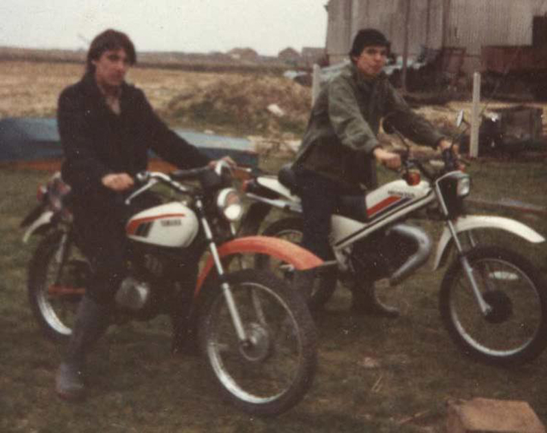1980 Yamaha Dt50 And Honda Mt50 721x570 Za Bikers