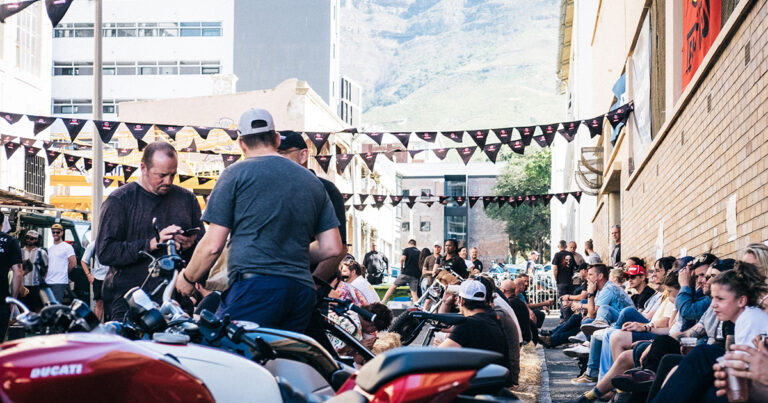 The Woodstock Moto Co. Garage Built Show