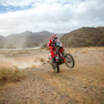 Kirsten Landman at the 2020 Dakar Rally. Photo credit_ FotoP