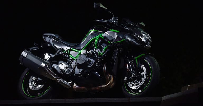 KAWASAKI’s monstrous, mental, mind-blowing, mean, magnificent Z H2 Supercharged naked