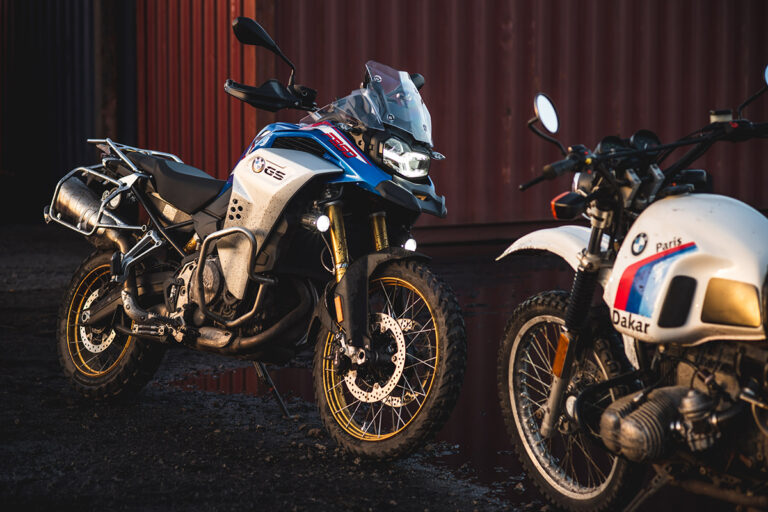 Family Values: Riding the BMW F 850 GS Adventure alongside a classic G/S