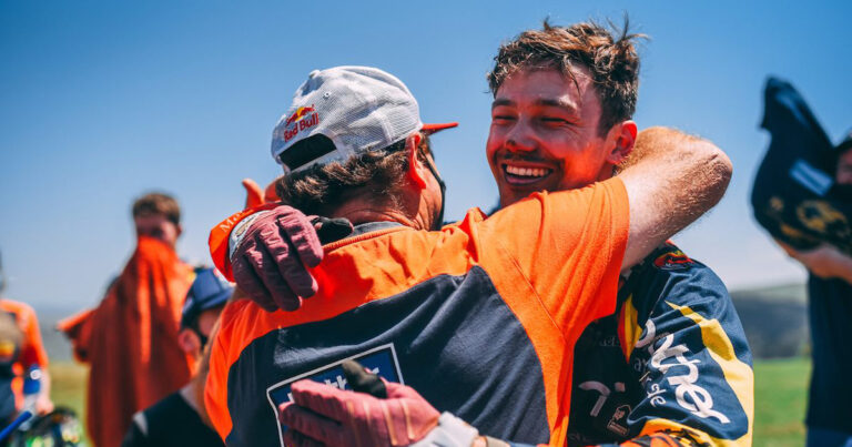 BROTHER LEADER TREAD KTM TAKES CROSS COUNTRY CROWN