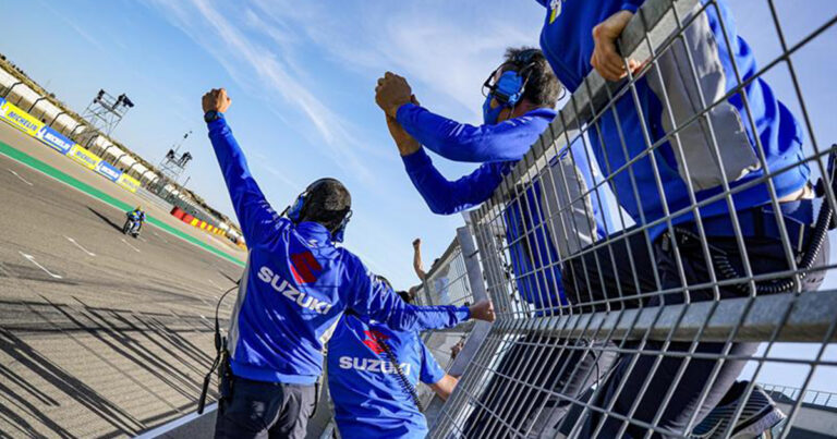 The Three Musketeers at the Aragon GP