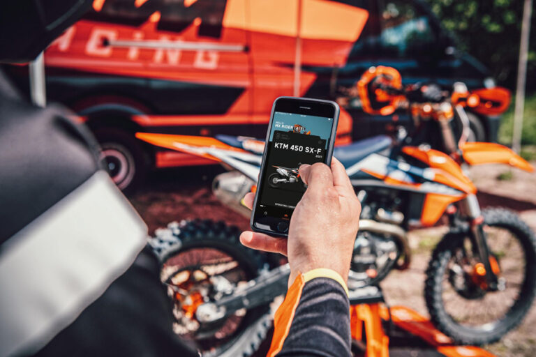 AVAILABLE NOW: THE MYKTM APP & CONNECTIVITY UNIT KIT OFFER FACTORY BIKE SET-UP AT THE TOUCH OF A BUTTON