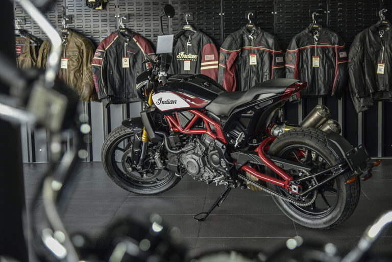 Indian Pitch a Teepee at World Of Motorcycles