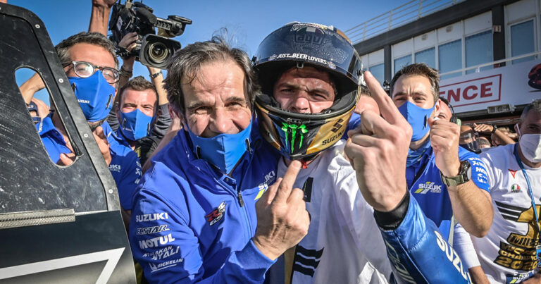 Valencia GP: Morbidelli wins the battle, Mir wins the war