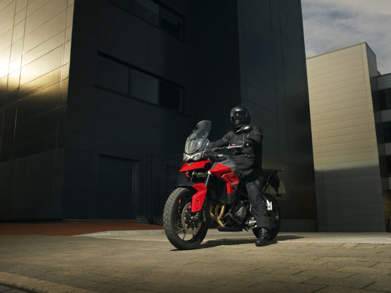 The Triumph Tiger 850 Sport Breaks Cover