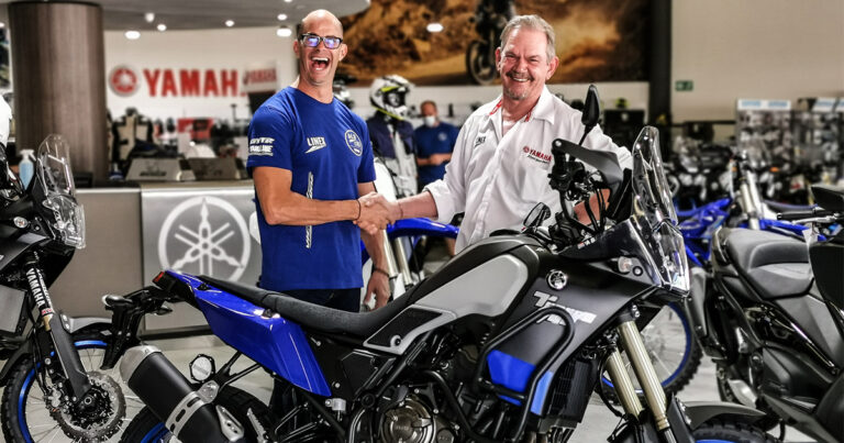 Linex Yamaha Randburg signs Andy Biram as their ADVENTURE AMBASSADOR