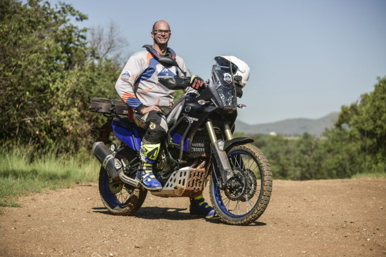 Amiable Andy and his Yamaha Ténéré 700