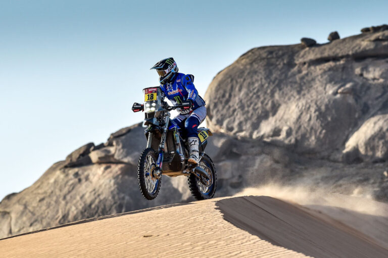 Ross Branch Fourth Fastest On Dakar Rally Stage Two
