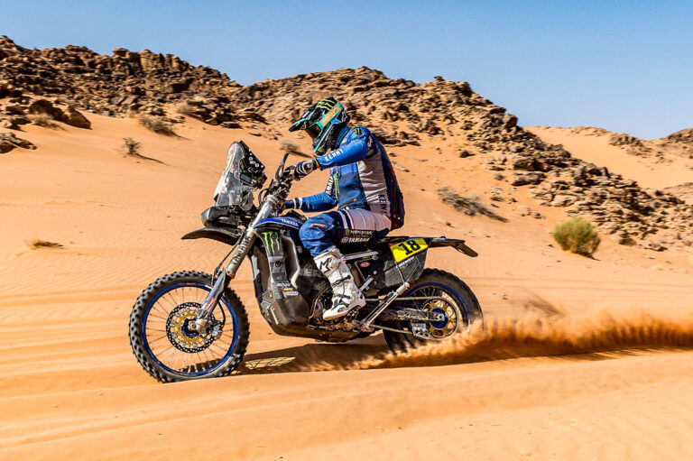 Ross Branch Safely Through Dakar Rally Stage Eight