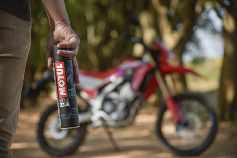 Keeping the Shiny Side Up with Motul’s Shine & Go Spray