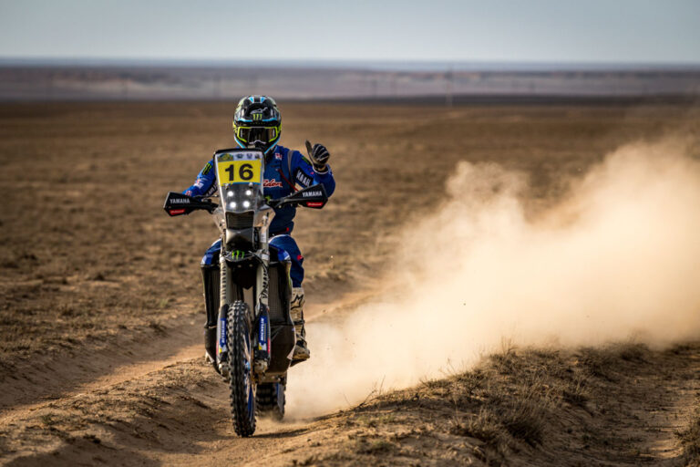 Monster Energy Yamaha Rally Team’s Ross Branch Wins Rally Kazakhstan