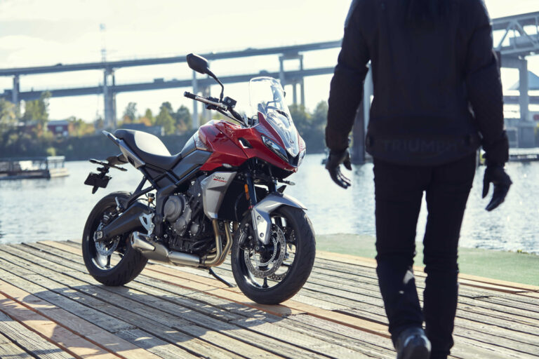 The Triumph Tiger Sport 660 breaks cover