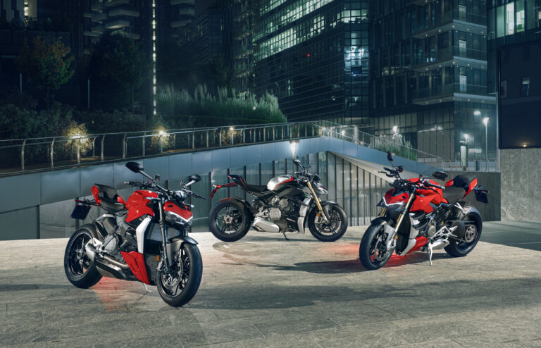 The Streetfighter family grows by two with the 2022 V2 and V4 SP models
