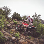 Matt Green heading up one of the toughest passes during Race Day 1 of the Motul Roof of Africa, by ZCMC