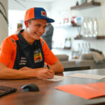Matthew Wilson signs with Brother Leader Tread KTM