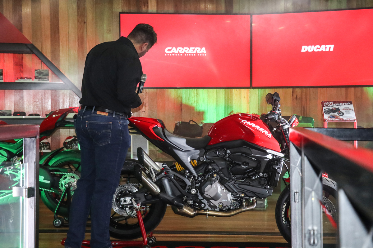 CARRERA and DUCATI celebrate their new partnership - ZA Bikers