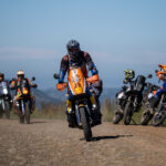The riders on the Motul Tour of Legends on the road, by Kevin Sanders Disruptive Intent (2)