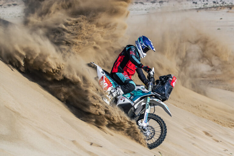 Charan Moore Leads the Toughest Class in the Dakar Rally at the Midway Point