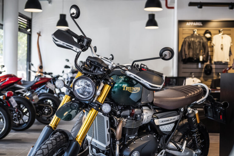 Triumph Cape Town lifts the curtain on their new Triumph Black showroom
