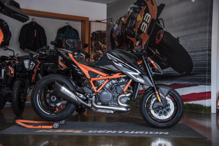 KTM Centurion home the only 3 of 500 2023 Super Duke RR’s in Africa