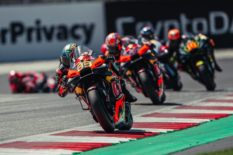BINDER BRILLIANCE ONCE MORE WITH 2ND PLACE AT AUSTRIAN MOTOGP