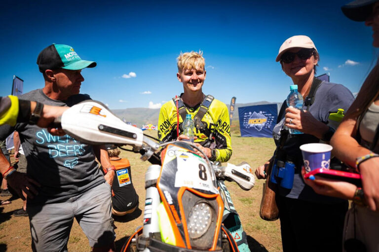 RIDE KTM Durban’s Young Talents Excel at Roof of Africa 2023