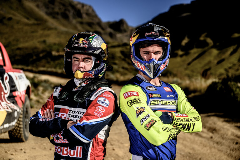 Giniel De Villiers and Wade Young Rev Up for the Ultimate Clash Between their Racing Worlds