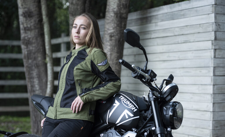 Protection Disguised In Style: Jodie Summer Jacket by MotoGirl