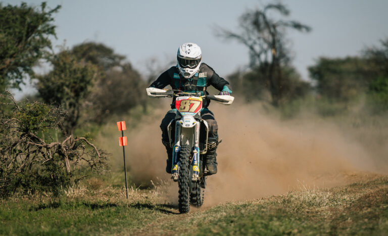 Dusty Day In Vryberg For Husqvarna Racing