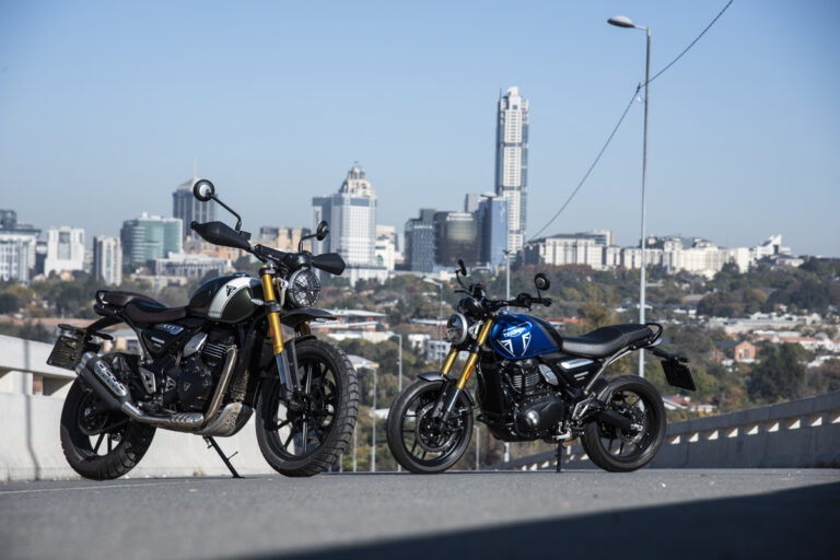 Triumph Speed 400 and Scrambler 400 X