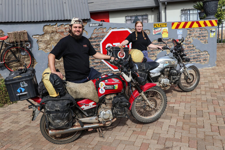 The tale of two Honda CGs… And a couple of really brave Brits