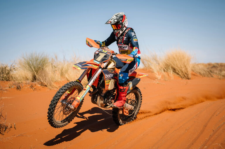 All Round Podium Shine For Brother Leader Tread KTM In Upington