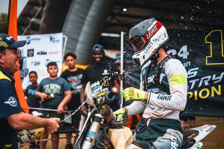 Double Championship Glory for Husqvarna Racing in Bloemfontein
