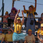 The Minions shared their Despicable style and cheered on their colleagues at this year’s Stofskop, image by Motul