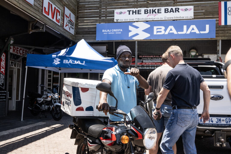 Bajaj Looking After SA’s Delivery Riders