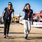 Dakar 2023 Gillian Dykes with Svetlana NAZAROVA, Commission of Circuit Racing Coordinator