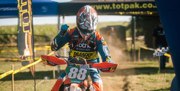Brother Leader Tread KTM Leaves Their Mark on a Dusty Dalton Circuit