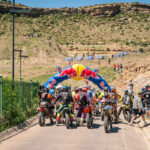 The time trial start for the 2024 Roof of Africa, captured by Mpho Ramathikithi for ZCMC