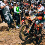 Mathew Stevens heading to the finish on the last day of 2025 ROA